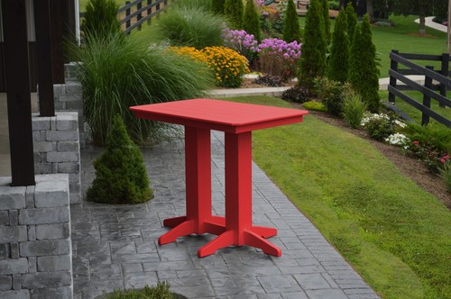 Poly lumber bar table - poly,