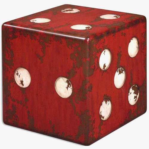 Red dice accent - accent, end